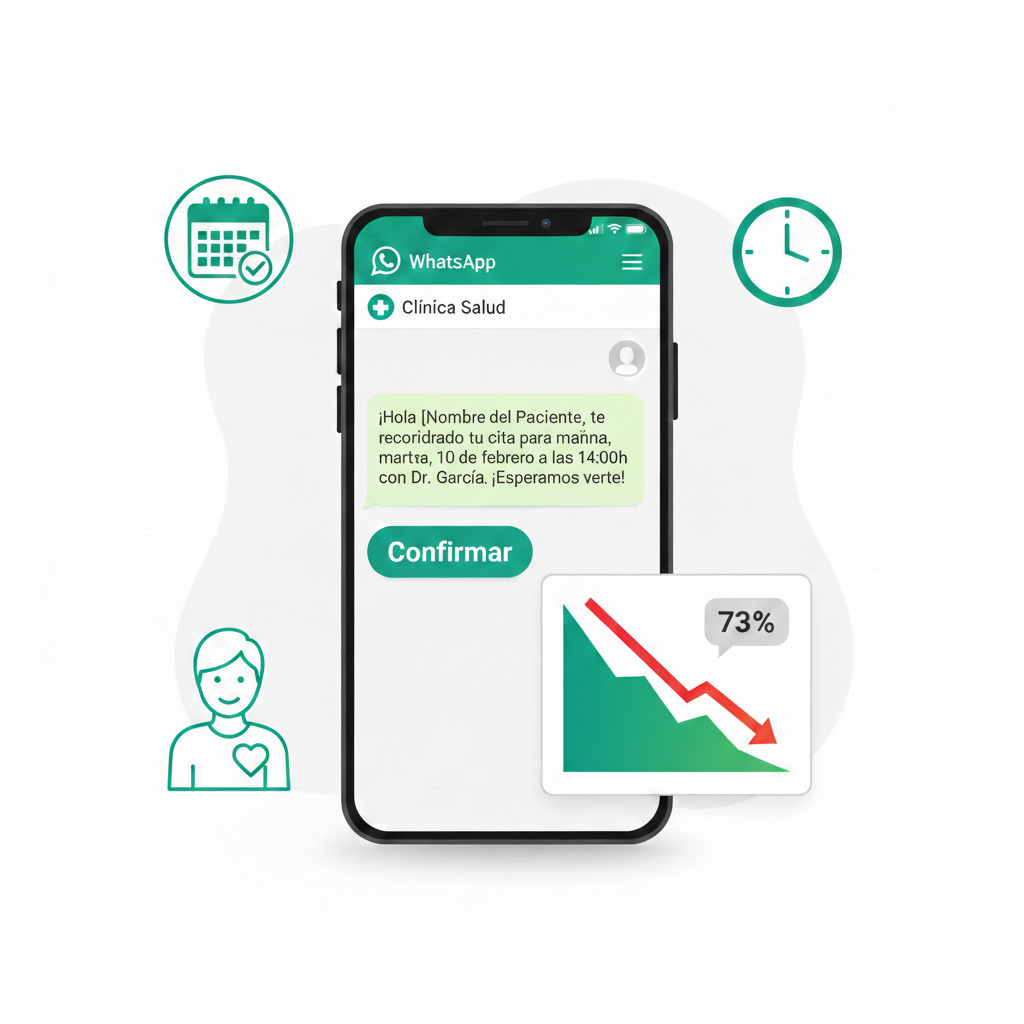 Reducir ausentismo con WhatsApp